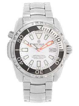 Часы Deep Blue Depth Master DM3KSSBLKWHT